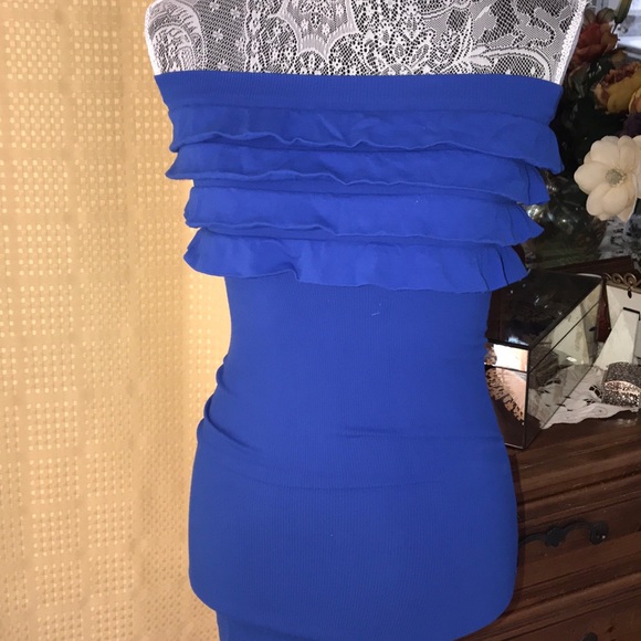 Royal Blue Spandex Dress